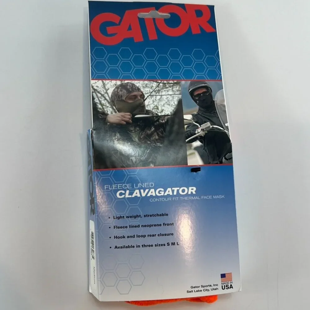 NWT Gator Fleece Lined Clavagator Face Mask